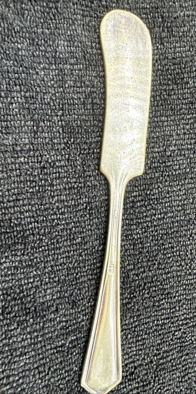 Victor Silver Co Randolph FLAT BUTTER SPREADER 5 7/8"